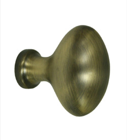 Deltana KE125 Solid Brass Cabinet Knob