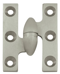 Deltana OK2015 2x1.5in Olive Knuckle Hinge-Full Mortise-Brass Base
