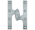 Deltana OK6040B 6x4in Olive Knuckle Hinge-Full Mortise-Brass Base