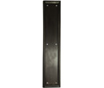 Deltana PP2280 Solid Brass 15" Heavy Duty Framed Push Plate