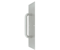 Deltana PPH4016 Stainless Steel 4" x 16" Pull Plate with Handle