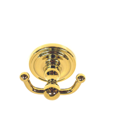 Deltana R2010 R-Series Solid Brass Double Robe Hook