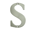 Deltana RL4S Solid Brass Letter  "S"