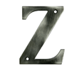 Deltana RL4Z Solid Brass Letter  "Z"