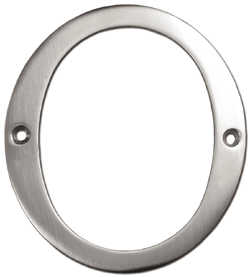 Deltana RN4-0 Solid Brass 4" Number "0"