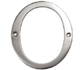 Deltana RN4-0 Solid Brass 4" Number "0"