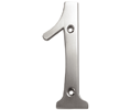 Deltana RN4-1 Solid Brass 4" Number "1"