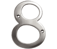 Deltana RN4-8 Solid Brass 4" Number "8"