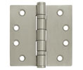 Deltana S44R4HDB 4x4in 1/4in Radius Hinge-Full Mortise-Standard Weight-Ball Bearing-Steel Base