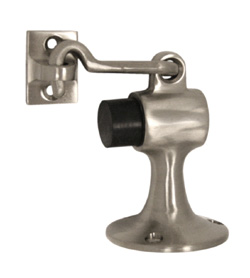 Deltana SAHF358 - US10B Oil Rubbed Bronze 3-3/4" Solid Brass Floor Mounted Bumper with Holder