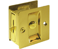 Deltana SDL25 Solid Brass Sliding Door Privacy Pocket Lock