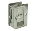 Deltana SDLA325 Solid Brass Heavy Duty Adjustable Privacy Pocket Lock