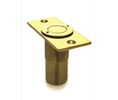 Deltana SPDP278 Solid Brass Commercial Grade Dust Proof Adjustable Strike