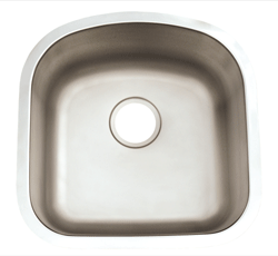 Deltana SSS18518509SBU Stainless Steel Undermount Sink