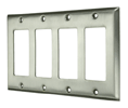 Deltana SWP4744 Quadruple Rocker Switch Plate