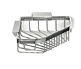 Deltana WBC6353 Solid Brass 6" Corner Pentagon Wire Basket