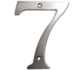 Deltana RN4-7 Solid Brass 4" Number "7"
