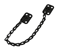 Deltana TC82U19 12" Long Transom Chain - Paint Black