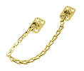 Deltana TC82U3 12" Long Transom Chain - Polished Brass