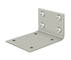 Deltana JB-DASH95U15 Jamb Bracket for Horizontal Spring Pivot Hinge - Satin Nickel