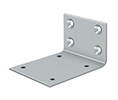 Deltana JB-DASH95U26D Jamb Bracket for Horizontal Spring Pivot Hinge - Satin Chrome