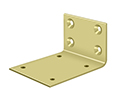 Deltana JB-DASH95U3 Jamb Bracket for Horizontal Spring Pivot Hinge - Polished Brass