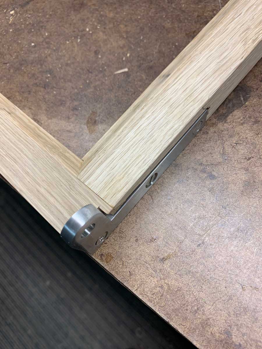 Deltana PH35 Pivot Knife HingeBrass Base