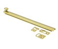 Deltana 8SBCS003 8" Solid Brass Heavy Duty Concealed Screw Surface Bolt - PVD Polished Brass