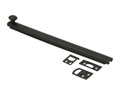Deltana 8SBCS10B 8" Solid Brass Heavy Duty Concealed Screw Surface Bolt - Oil-rubbed Bronze