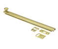 Deltana 8SBCS3 8" Solid Brass Heavy Duty Concealed Screw Surface Bolt - Polished Brass