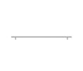 Deltana BP1878SS Solid Stainless Steel Bar Pull - 21-1/2" Overall Length