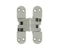 Deltana DCH218U15 Invisible Hinge 4-5/8" x 1-1/8" - Satin Nickel
