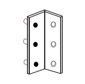 Detex ECL-435K Adjustable strike bracket
