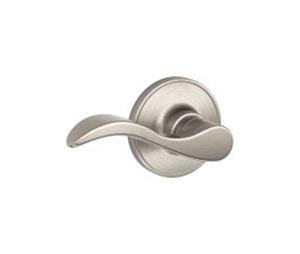 Dexter Comp. J10SEV619 Passage Lock Seville with Adjustable Backset and Radius Strike Satin Nickel Finish