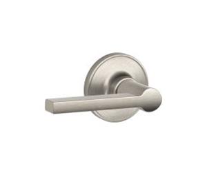 Dexter Comp. J10SOL619 Passage Lock Solstice with Adjustable Backset and Radius Strike Satin Nickel Finish