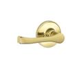 Dexter Comp. J10VTOR605 Vis Pack Passage Lock Torino with Adjustable Backset and Radius Strike Bright Brass Finish