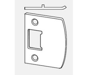 Dexter Comp. J250008609 Square Full Lip Strike Antique Brass Finish