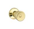 Dexter Comp. J40BYR605 Privacy Lock Byron with Adjustable Backset and Radius Strike Bright Brass Finish
