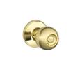 Dexter Comp. J40CNA605 Privacy Lock Corona with Adjustable Backset and Radius Strike Bright Brass Finish