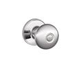 Dexter Comp. J40STR625 Privacy Lock Stratus with Adjustable Backset and Radius Strike Bright Chrome Finish