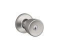 Dexter Comp. J54BYR630 Entry Lock Byron with C Keyway, Adjustable Backset and Radius Strike Satin Stainless Steel Finish