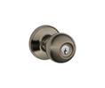Dexter Comp. J54CNA620 Entry Lock Corona with C Keyway, Adjustable Backset and Radius Strike Antique Nickel Finish