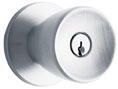 Schlage D53PD TUL 626 Grade 1 Entrance Lockset with Tulip Knob - Satin Chrome