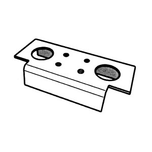 DKS FBDG-LR Flush Bolt Door Guide (Reversible)
