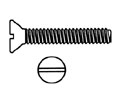 DKS MS2FH Machine Screw 2" Flat Head