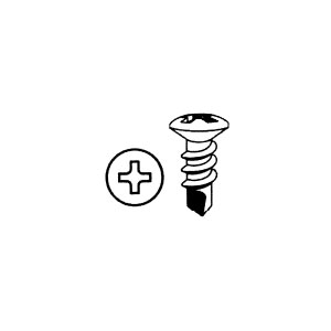 DKS ST-615 #6 Tek 1/2" Self-Tapping Pack of 100 Screws