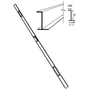 DKS ZAST70L Wrap-Around Astragal