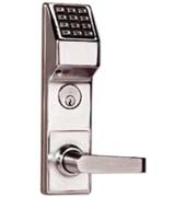 Alarm Lock DL3500CR US3 Trilogy Electronic Digital Mortise Classroom Lock With Straight Lever - Bright Brass