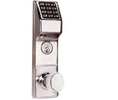 Alarm Lock DL3500DB Trilogy Electronic Digital Mortise Deadbolt Lock With Straight Lever 