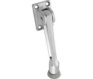 Do it Best N273557 National V239 Kickdown Door Holder - Zinc Die Cast, Chrome Finish